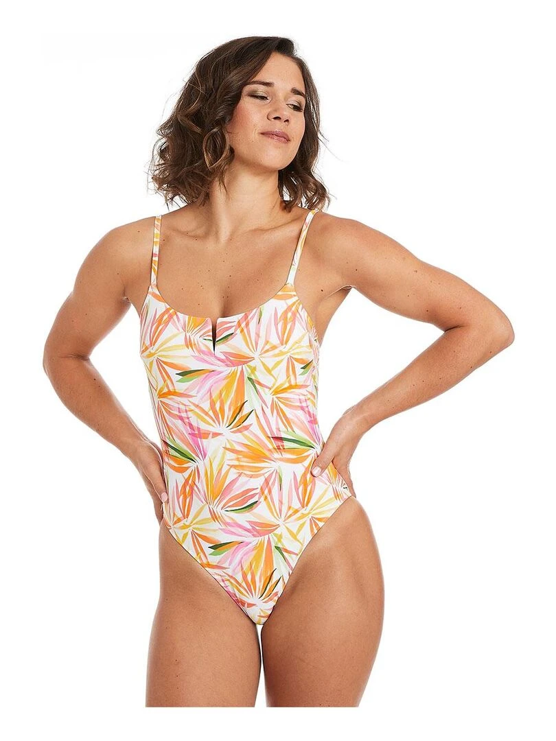 Maillot de bain 1 pièce BALI   Camille Cerf & Pomm'Poire   Blanc
