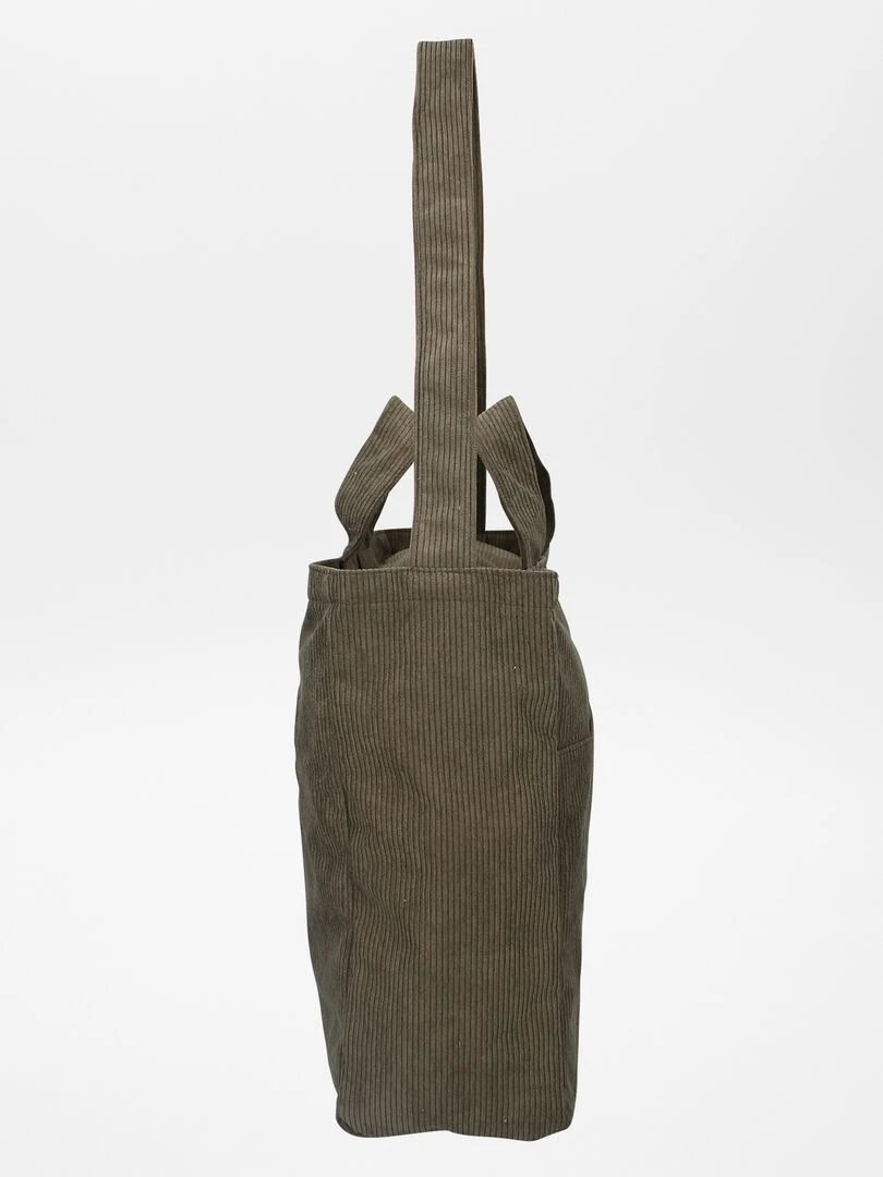 Sac à langer côtelé + sac à langer nomade   Kaki