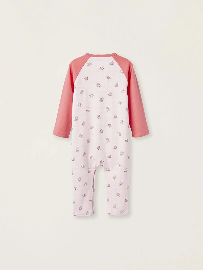 Grenouillère En Coton Pour Nouveau Née 'Minnie & Daisy' DISNEY CLASSICS Rose clair