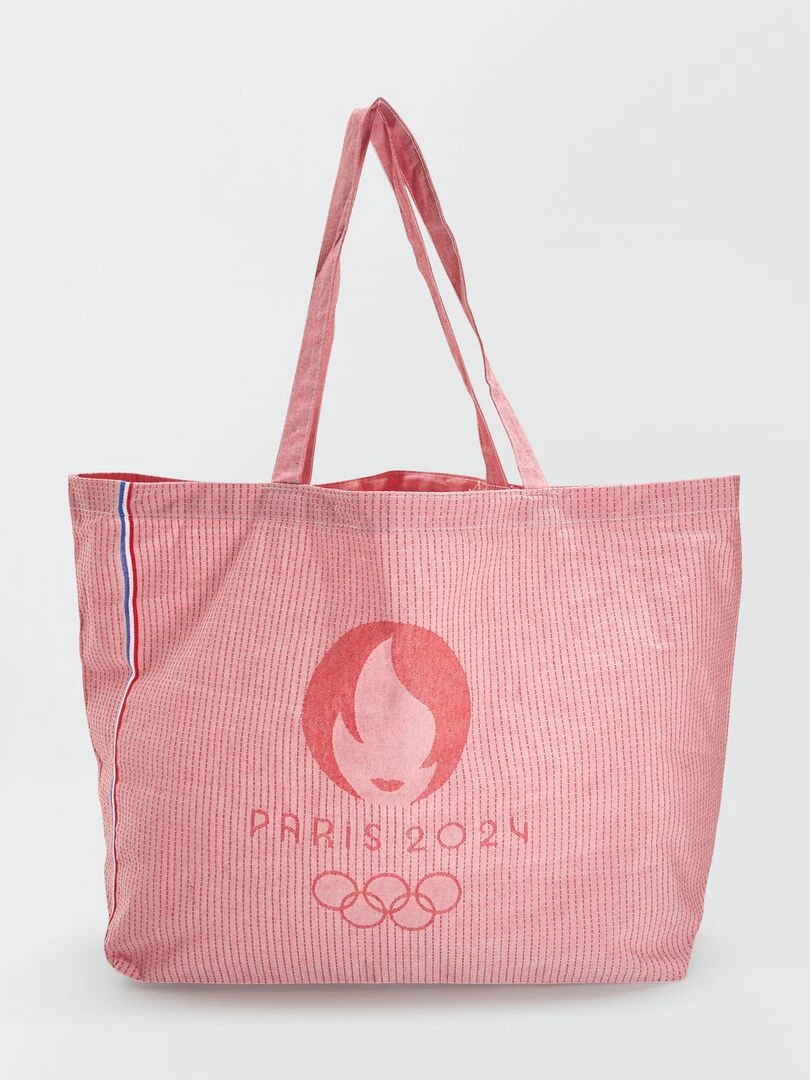 Grand tote bag Paris 2024 Rouge