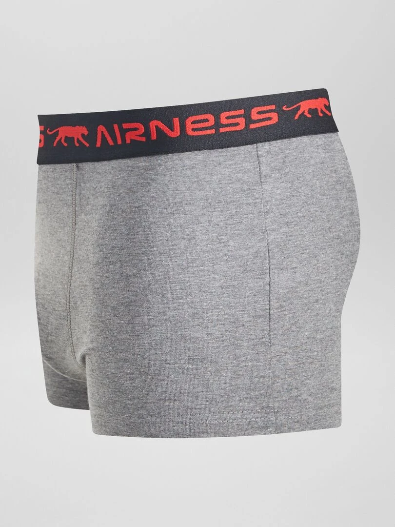 Lot de 3 boxers 'Airness'   Rouge/noir/gris