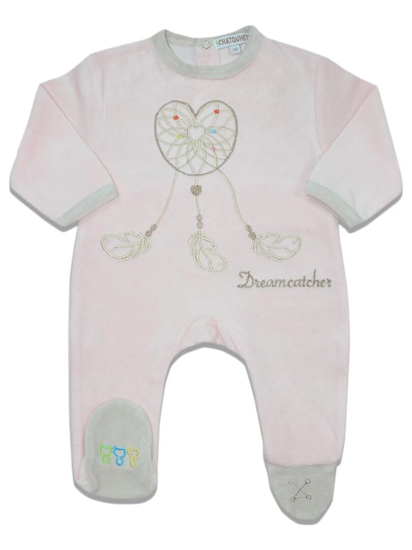 Pyjama "DREAM" LES CHATOUNETS Rose