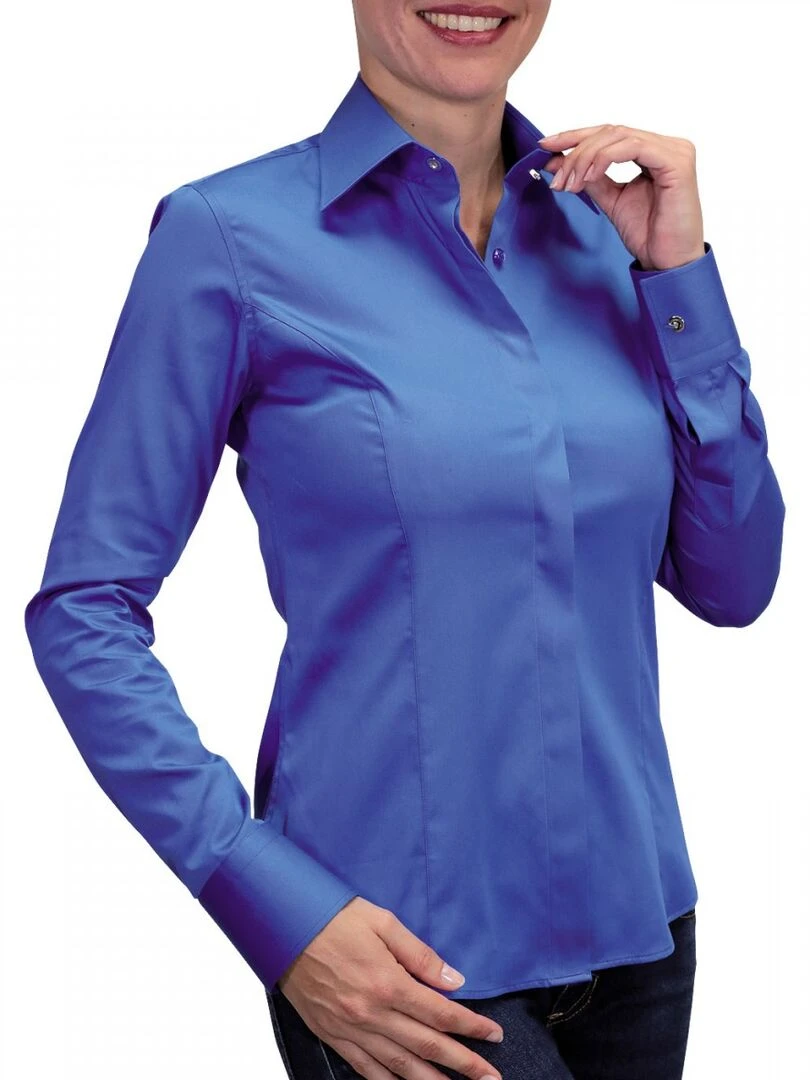 Chemise mousquetaire NEW STYL Bleu