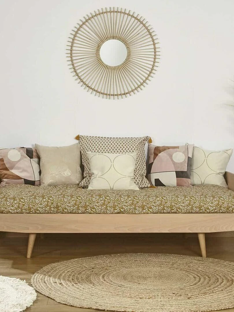 Pack lit avec matelas Bizo   AKITEN RETAIL   Marron