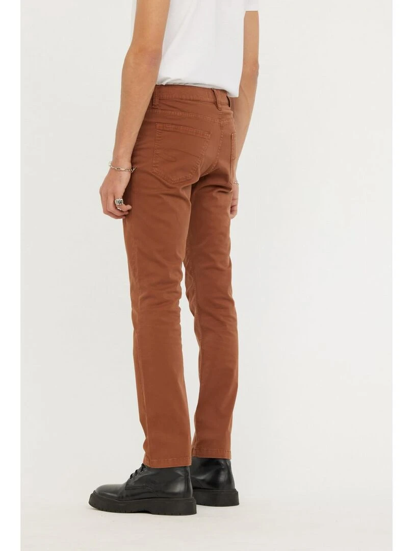 Lee Cooper   Pantalon coton straight LC126ZP 10395   Camel