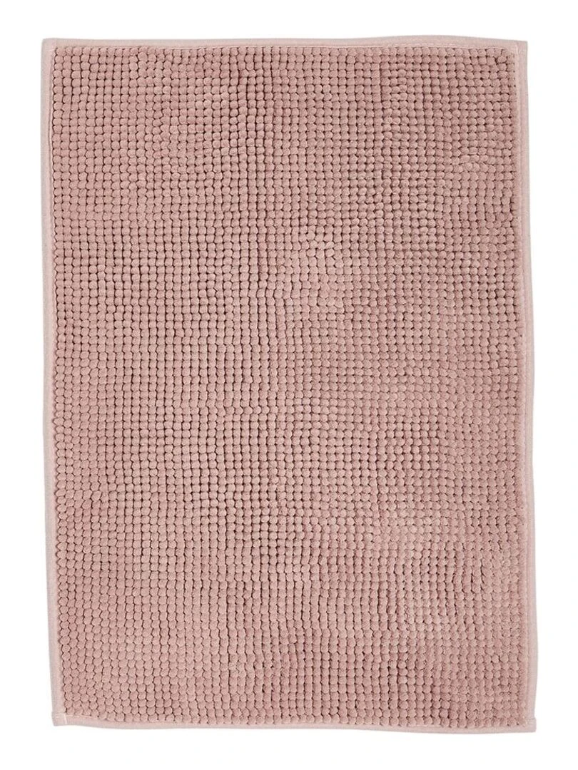 Tapis de bain Bubble uni 'ESSENTIAL' 'TODAY' Rose
