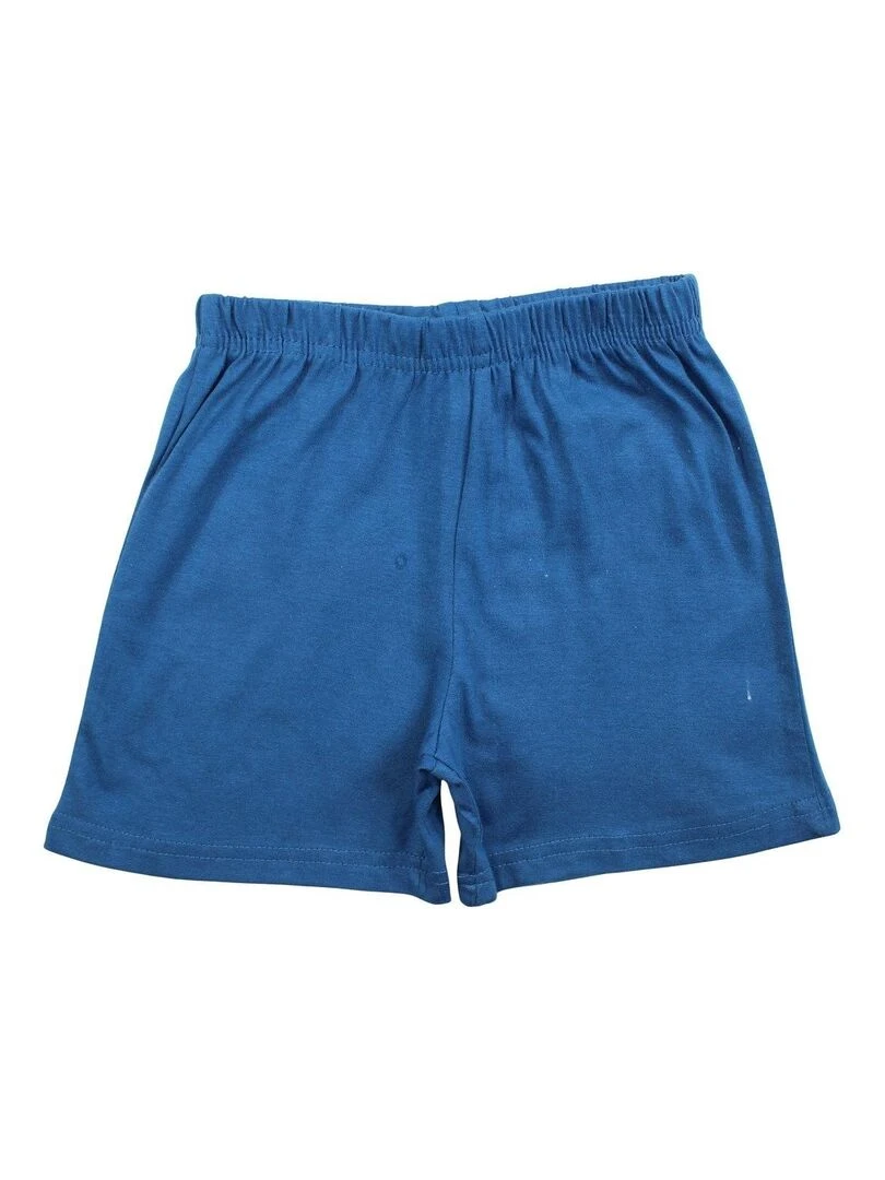 Avengers   Ensemble T shirt short garçon Imprimé Avengers   Bleu