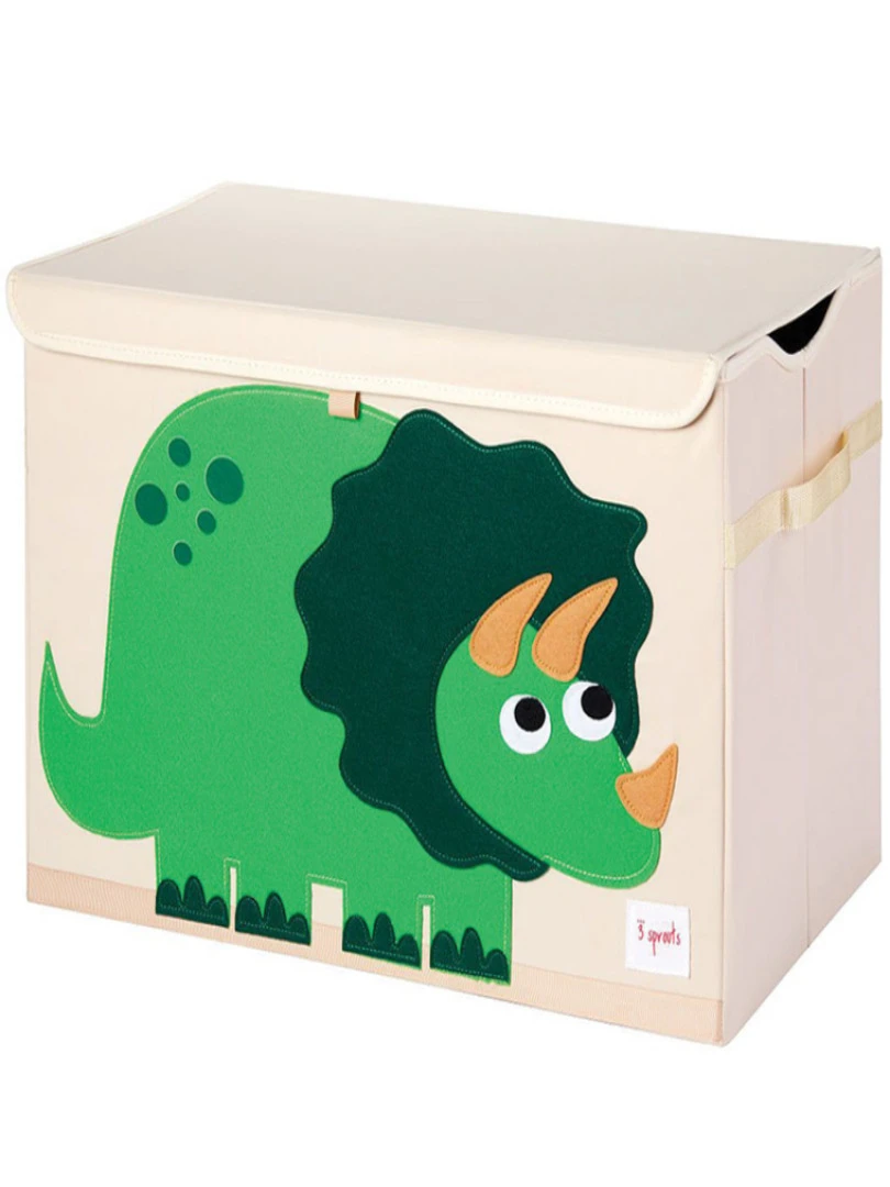Coffre à jouets Dinosaure Vert