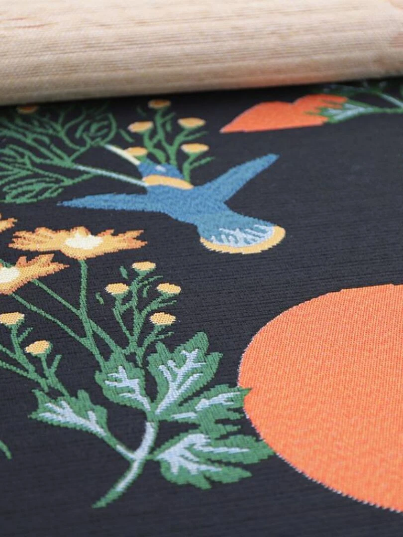 Tapis Rectangulaire Bloom By Mon Petit Art (123 X 180 Cm)   Bleu