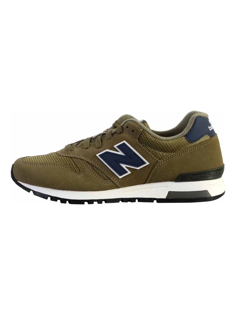 Basket Cuir New Balance 565 Homme Vert