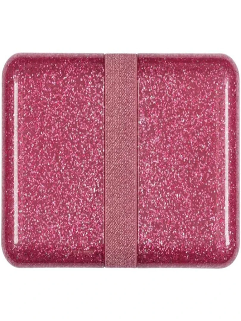 Lunch Box À Paillettes Rose Rose