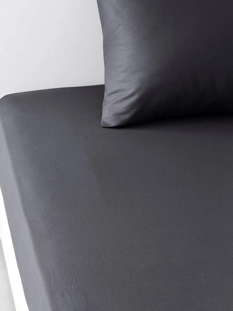 Drap housse 'ORGANIC' 'TODAY' Noir