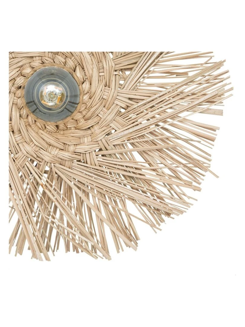 Applique paille Tea naturel D34 Beige