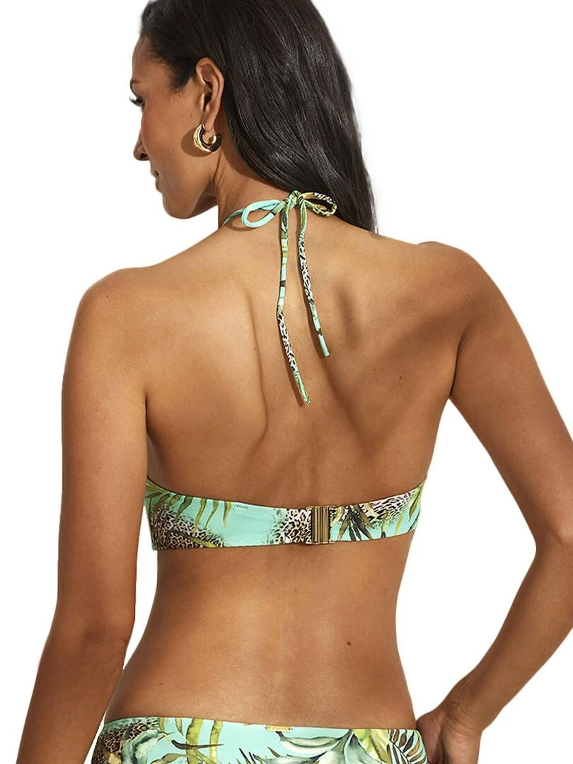 Haut maillot de bain bandeau Paradise   Vert