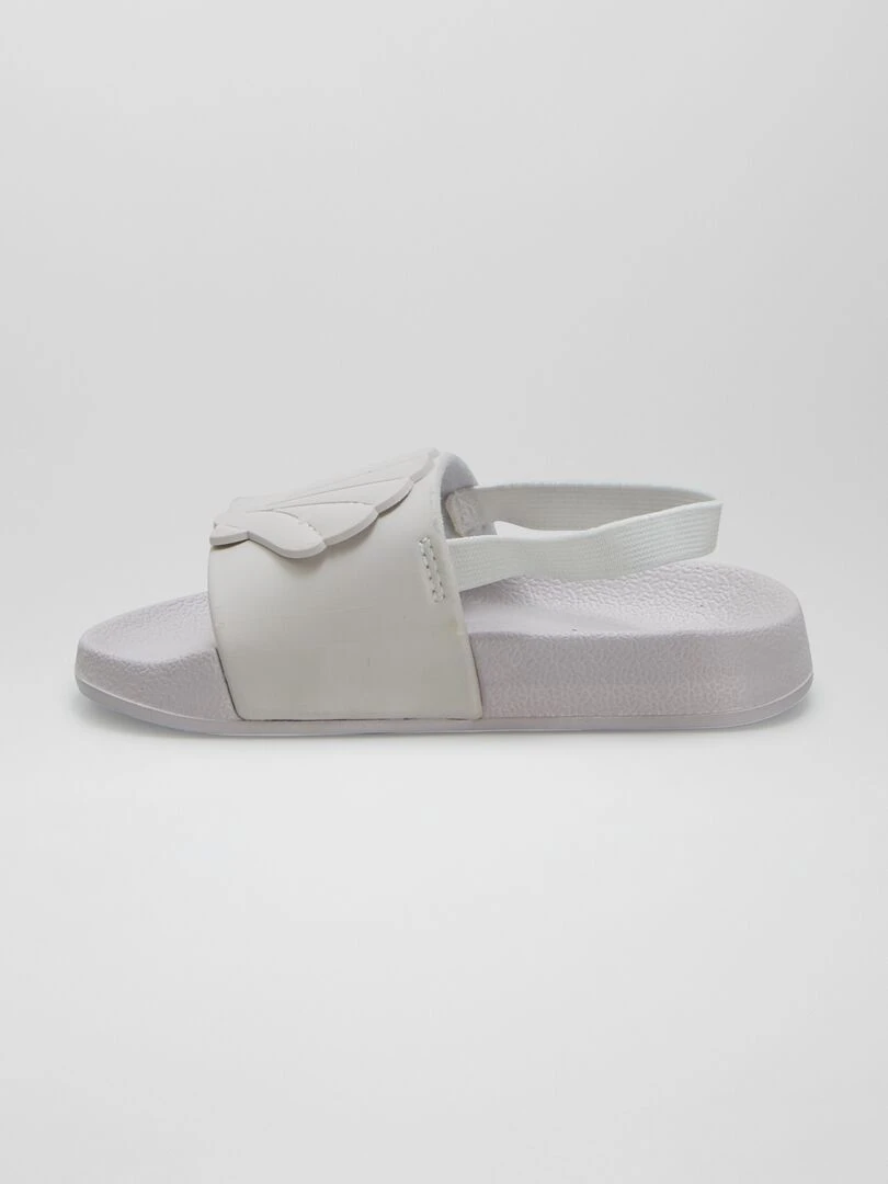 Claquettes de plage 'coquillage'   Parme