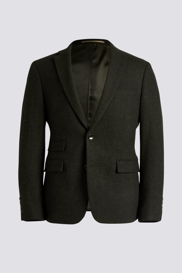 Slim Fit Black Notch Lapel Tuxedo Jacket   Buy Online at Moss