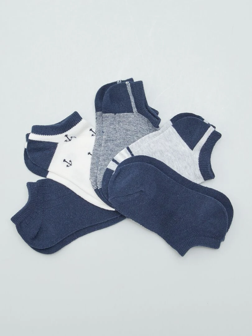 Chaussettes invisibles Bleu marine