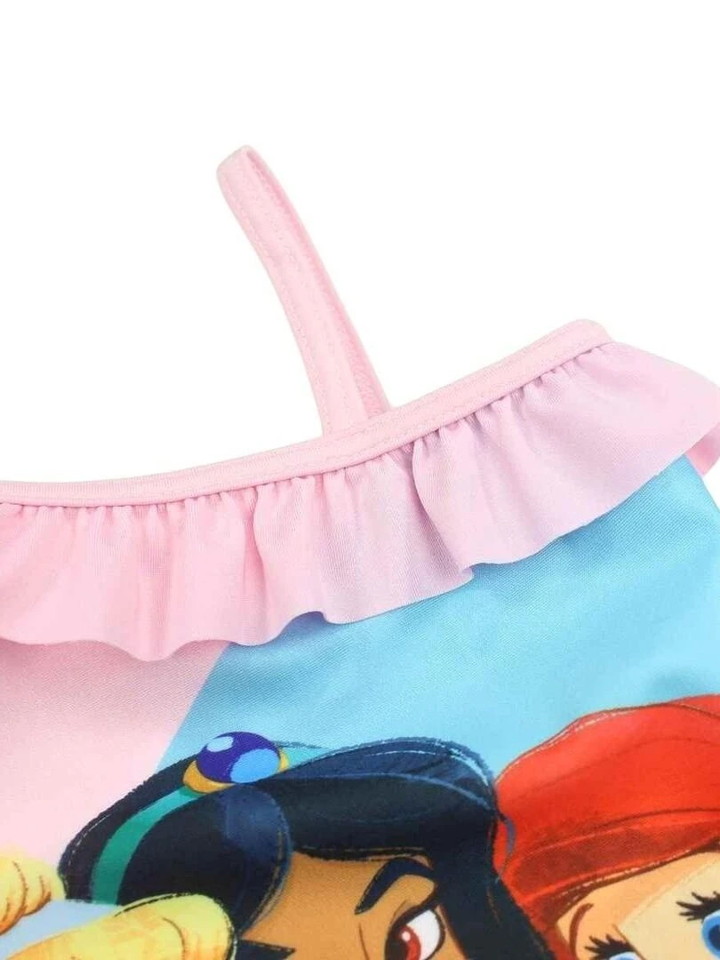 Disney   Maillot De Bain fille imprimé Princesse   Rose