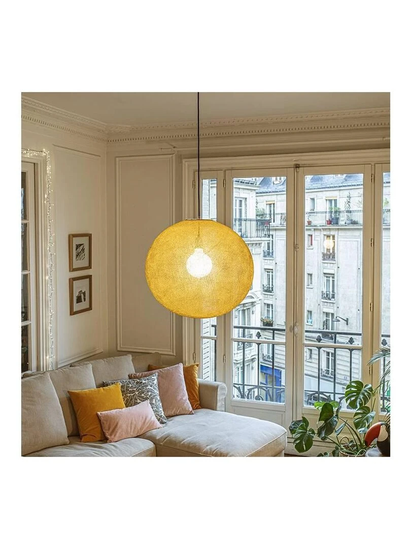 Globe Light XL 50cm Marron tabac