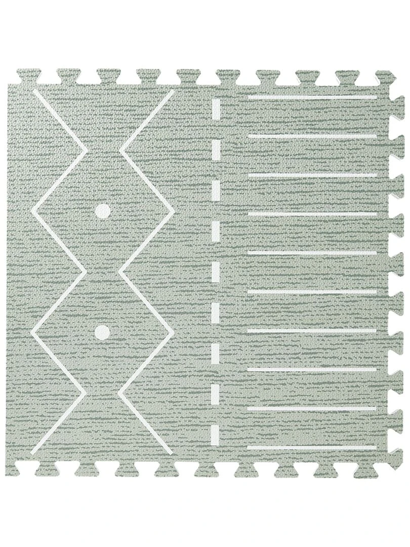 Tapis de jeu mousse BERBER PUZZLEMAT MOSS Vert