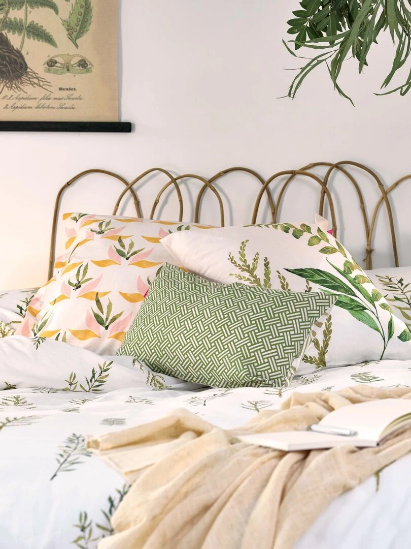 Housse de coussin Monterosso "Happyfriday"   Blanc