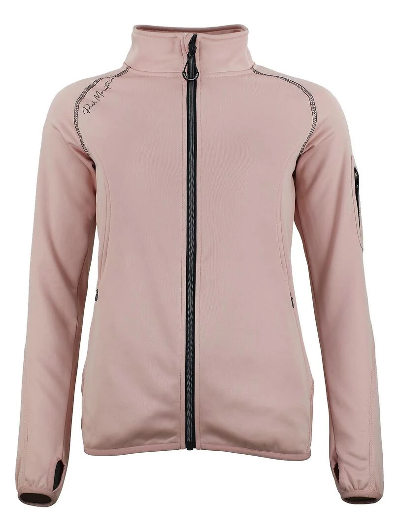 Blouson polarshell femme AMARO Rose