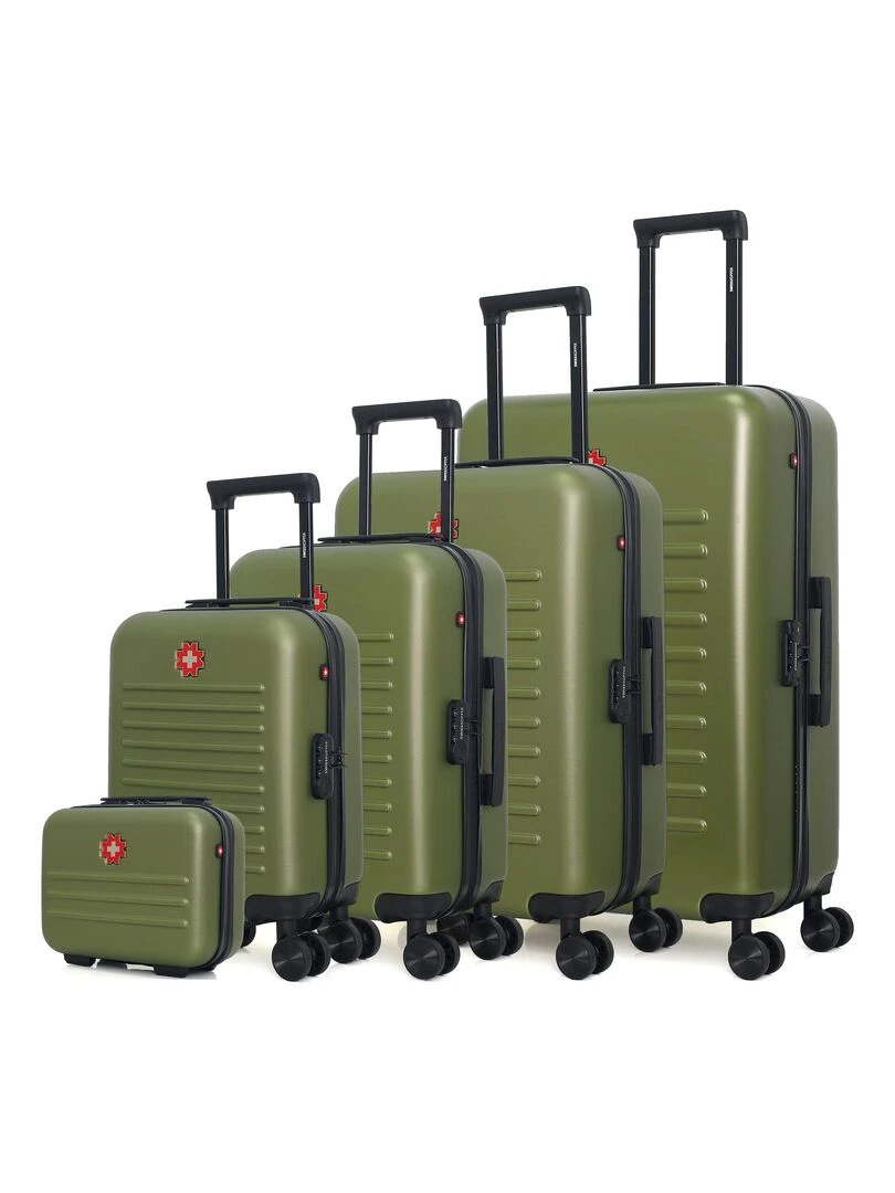 SWISS KOPPER SET DE 5 WIL U Vert kaki