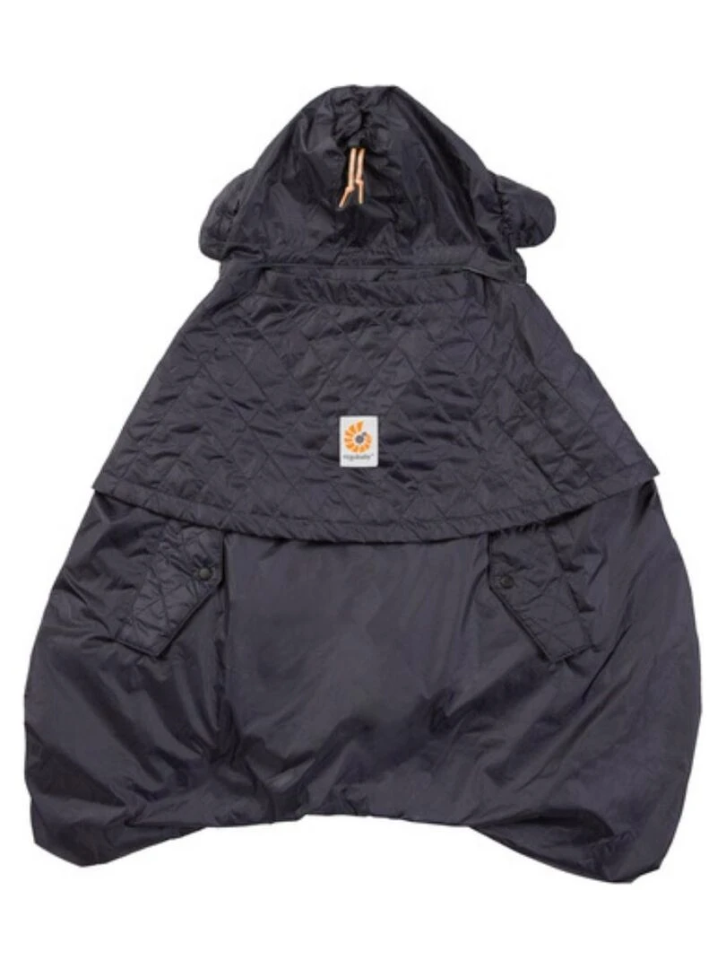 Imperméable Cocon hiver gris charbon pour porte bébé Gris