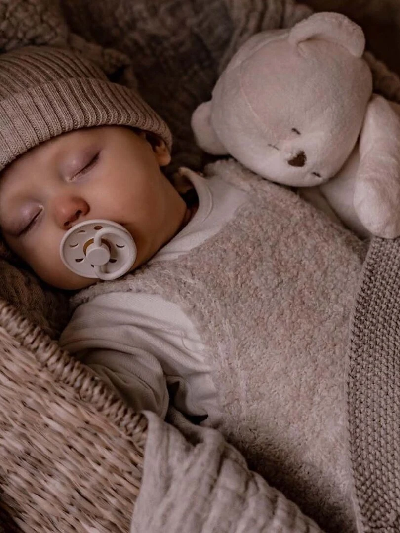 Veilleuse   l'ours douceur sons & lumières   Gris