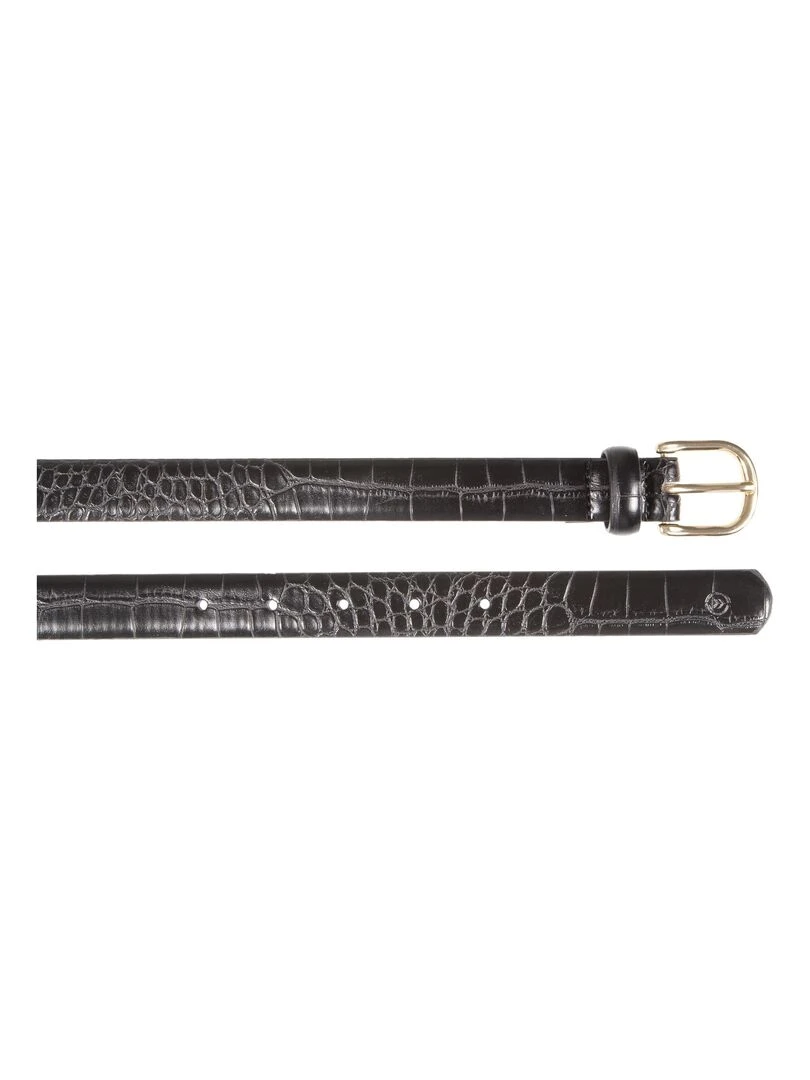 Ceinture Femme Effet texturé Noir Noir