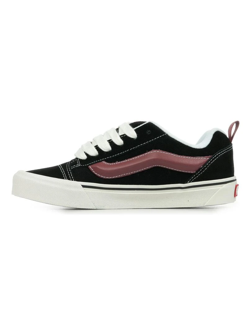 Baskets Vans Knu Skool   Noir Bordeaux Blanc