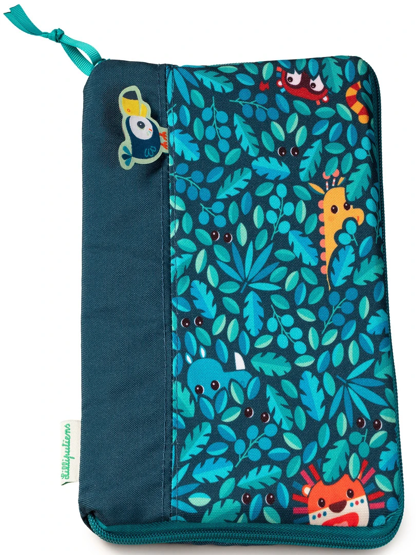 Protège carnet de santé Pablo le toucan Bleu