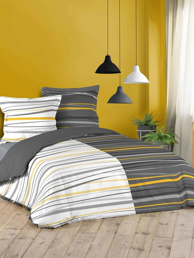 Parure Housse de couette Collection Alestaire Blanc