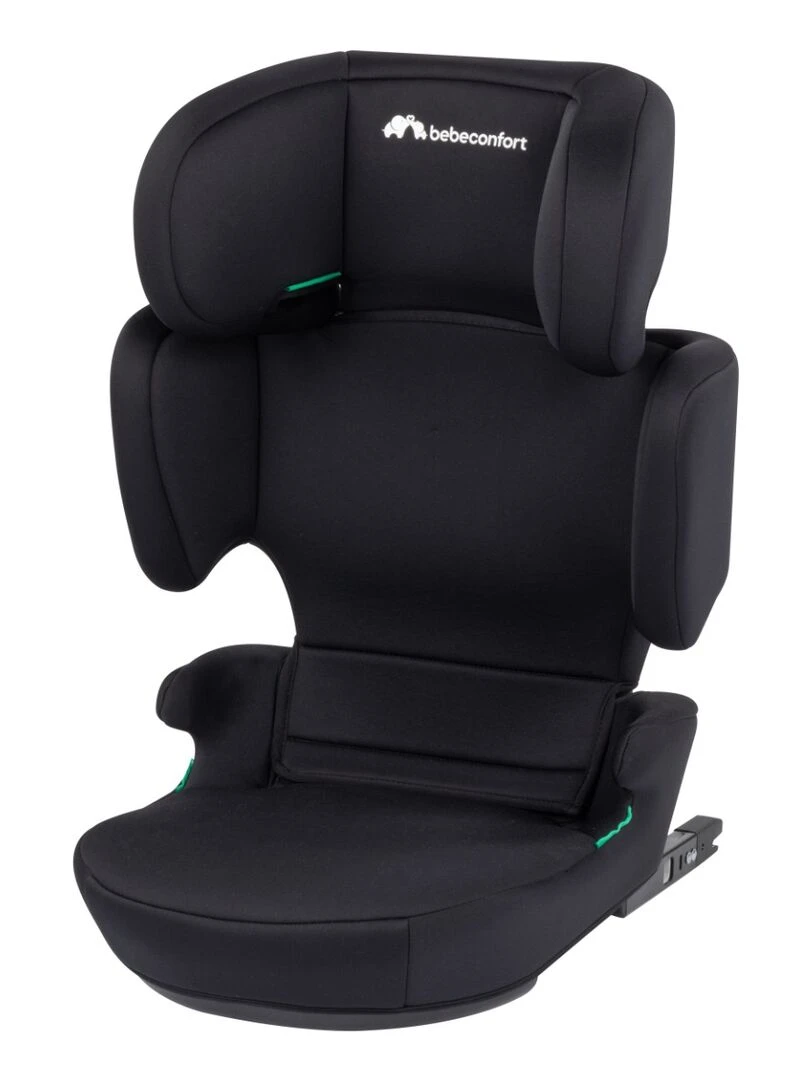 BEBECONFORT Siège auto ROAD FIX i Size groupe 2/3 Isofix de 100 à 150cm (15 36kg) Black Mist Blanc Noir
