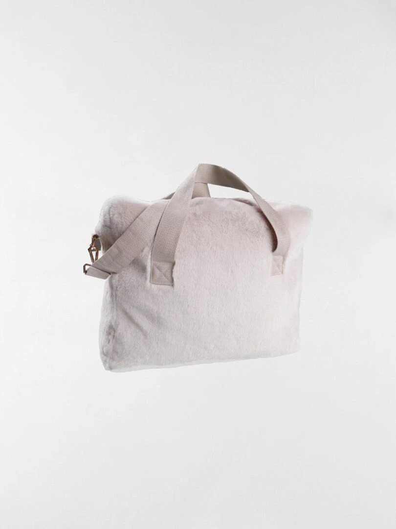 Sac à langer fausse fourrure    Noukie's   Blanc