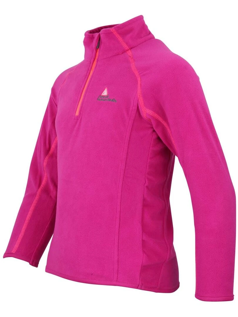 Sweat polaire fille GAFINE   PEAK MOUNTAIN   Rose fushia