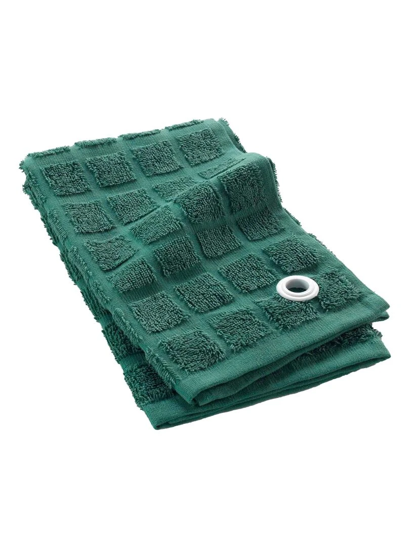 Essuie main Torchon Collection Addicte Vert sapin