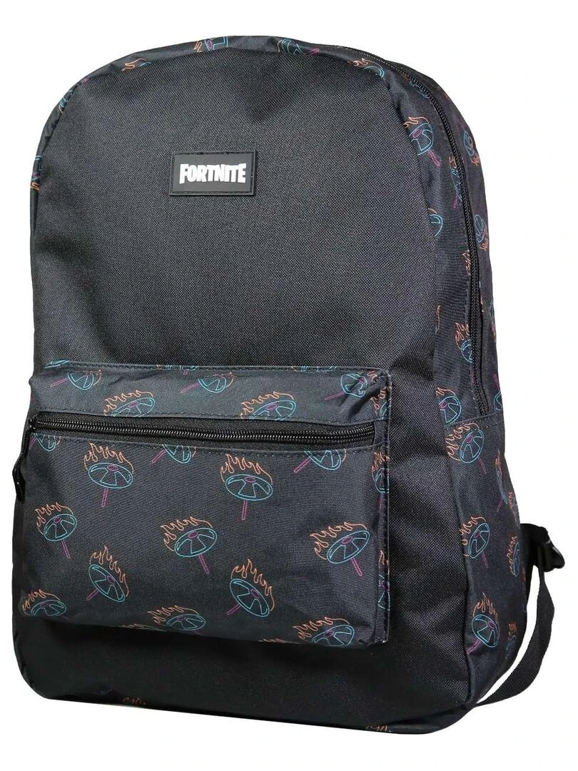 BAGTROTTER Sac à dos 1 compartiment 40 cm Fortnite Noir All Over Noir