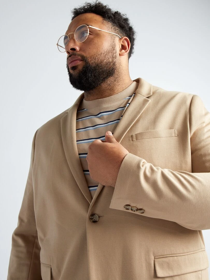 Veste blazer slim   Beige