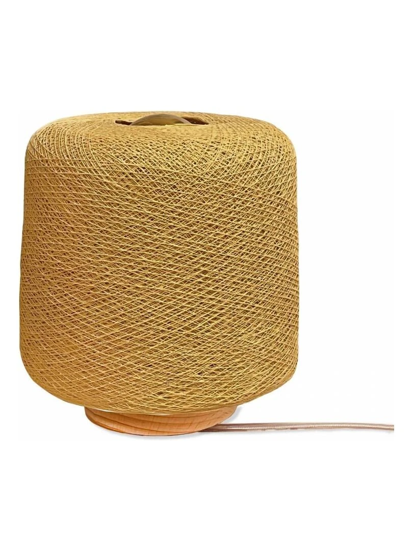 Lampe à poser Madison Jaune moutarde