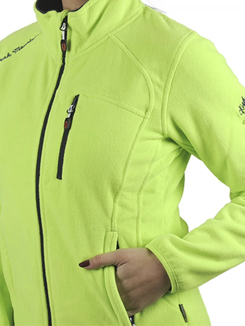 Blouson polaire femme ACALON   Vert anis