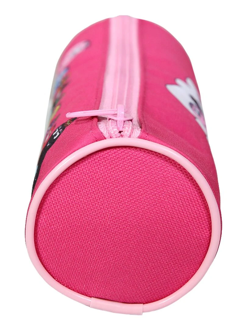 BAGTROTTER Trousse scolaire ronde Barbapapa Rose   Rose