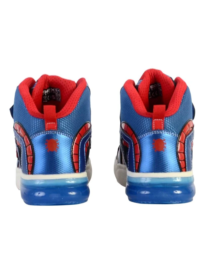 Basket Montante à Scratch Enfant Geox Grayjay   Bleu