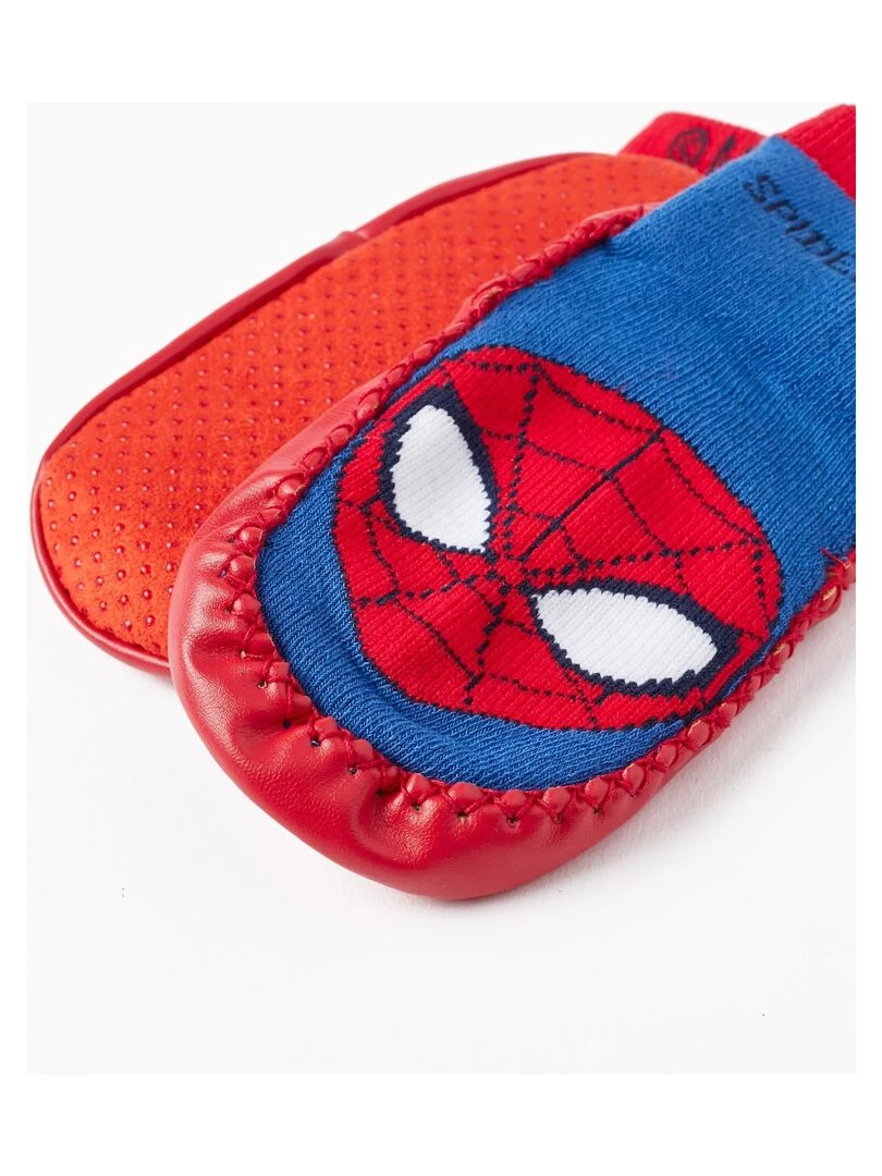 Chaussons Chaussettes pour Garçon 'Homme Araignée'   MARVEL SPIDERMAN   Bleu