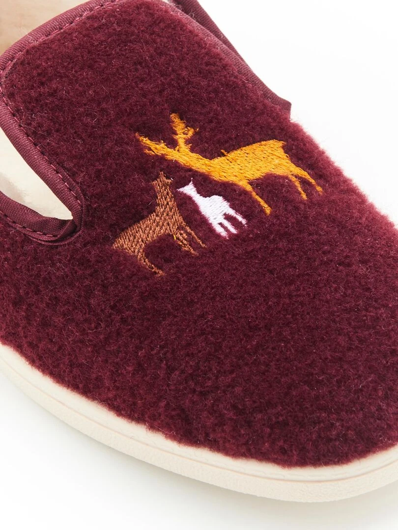 Charentaises Thermolactyl   Damart   Bordeaux