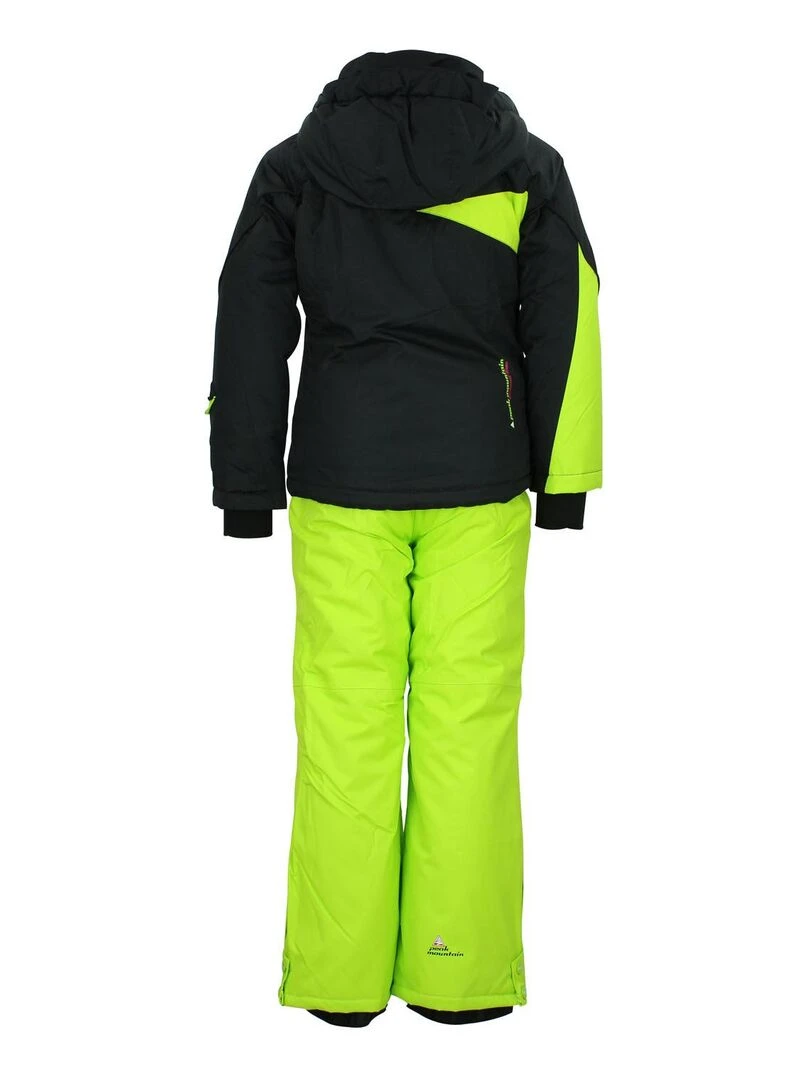Ensemble de ski fille FAMIC PEAK MOUNTAIN Noir Vert