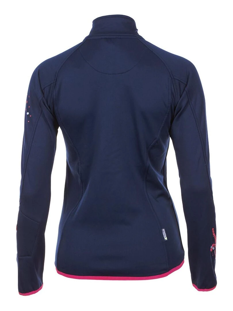 Blouson polarshell fille FACLIMATE PEAK MOUNTAIN Bleu marine