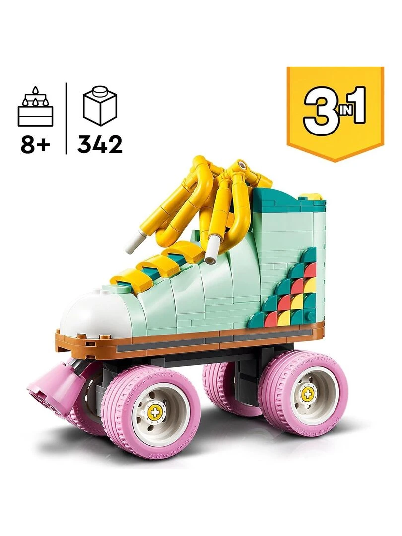 Les patins à roulettes rétro   N/A