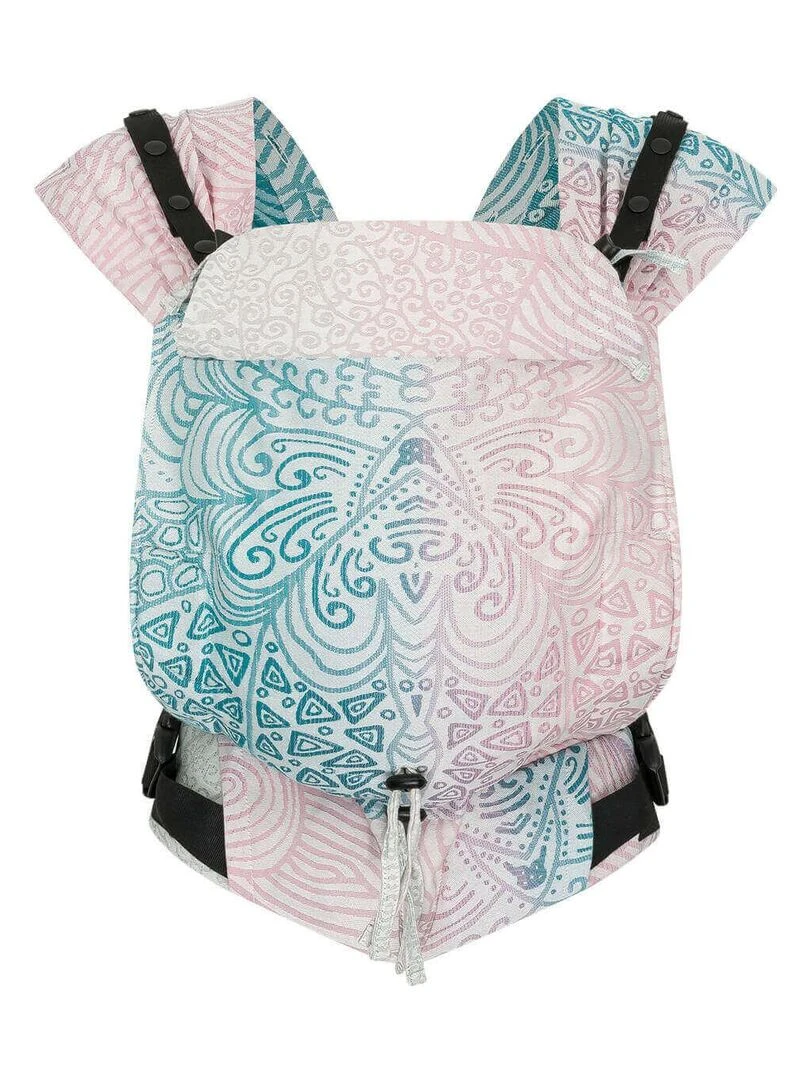 Hoppediz Porte bébé Primeo Bleu Rose Blanc