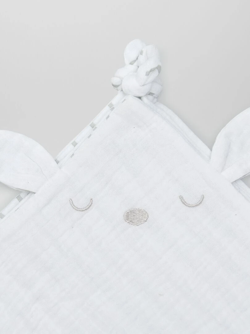 Lange en gaze de coton   Gris